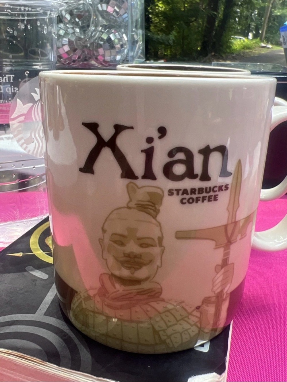 Starbucks Xian ,china,YOU ARE HERE ,ORIGINAL Ceramic Coffee Mug 16 oz